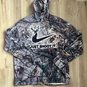 Just Shoot It Camouflage Hoodie